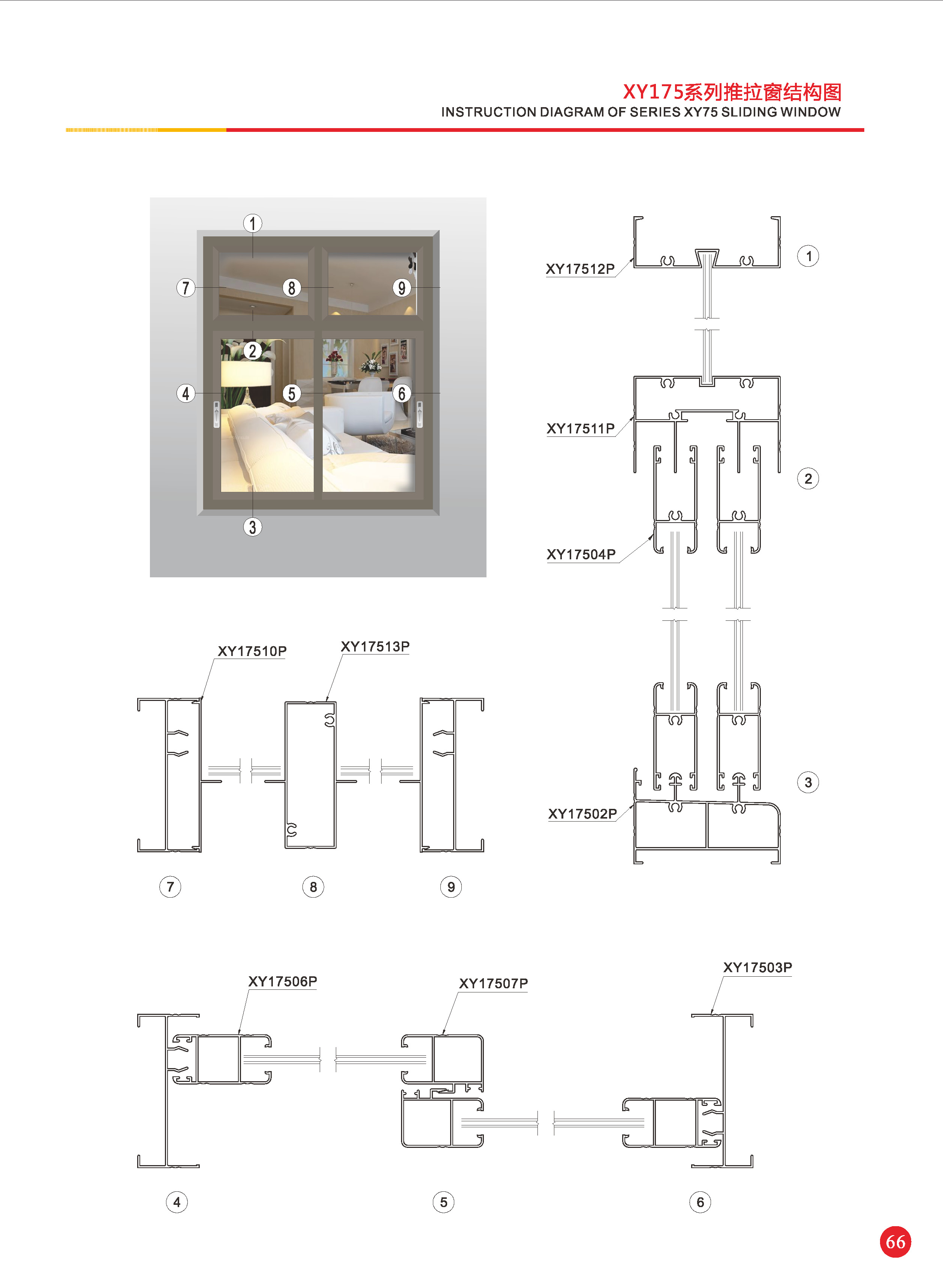 XY175系列推拉窗